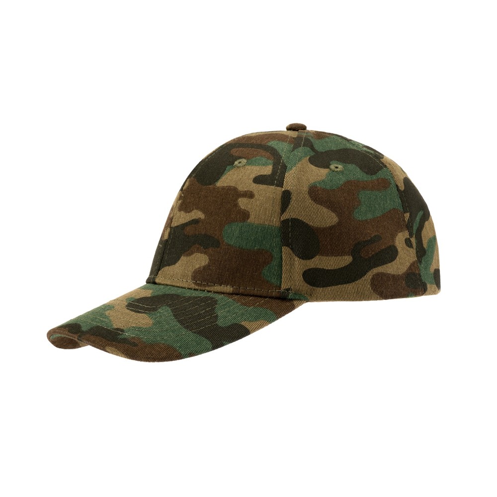 Brandit - Basecap Casquette - Vert/Multicolore